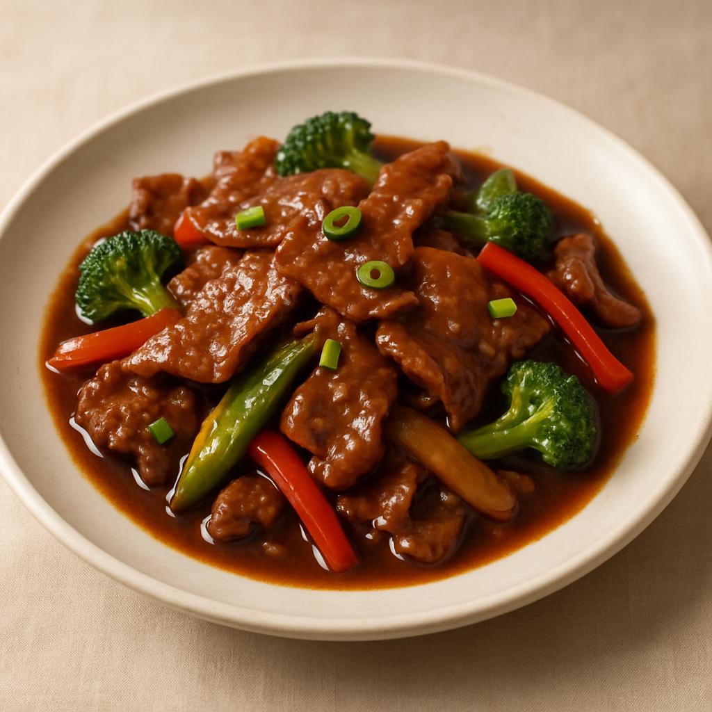 Beef w. Garlic Sauce whatshot — Chung Wah Restaurant Baltimore