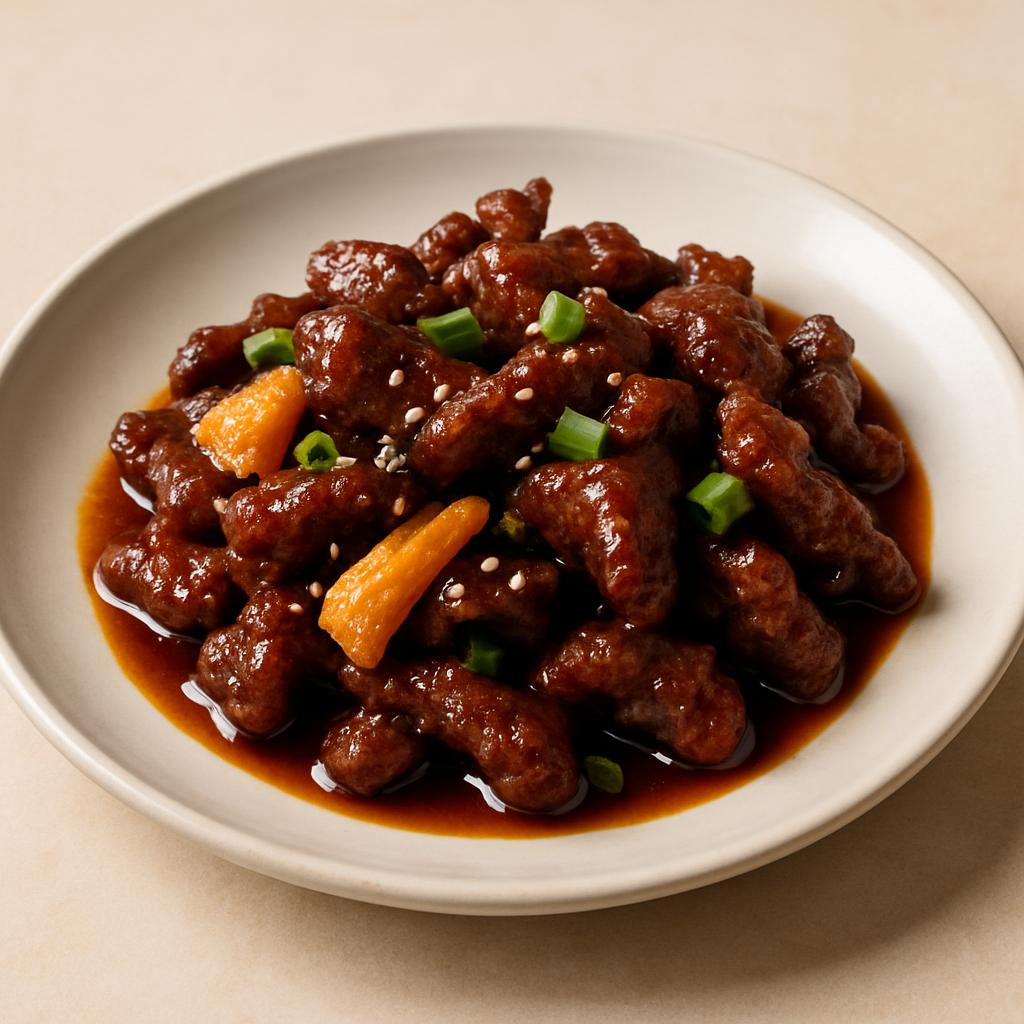 Beef w. Orange Flavor whatshot — Chung Wah Restaurant Baltimore