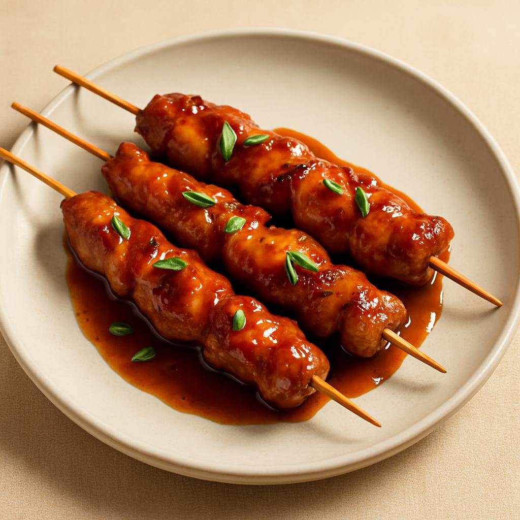 Chicken on Stick(4) — Chung Wah Restaurant Baltimore