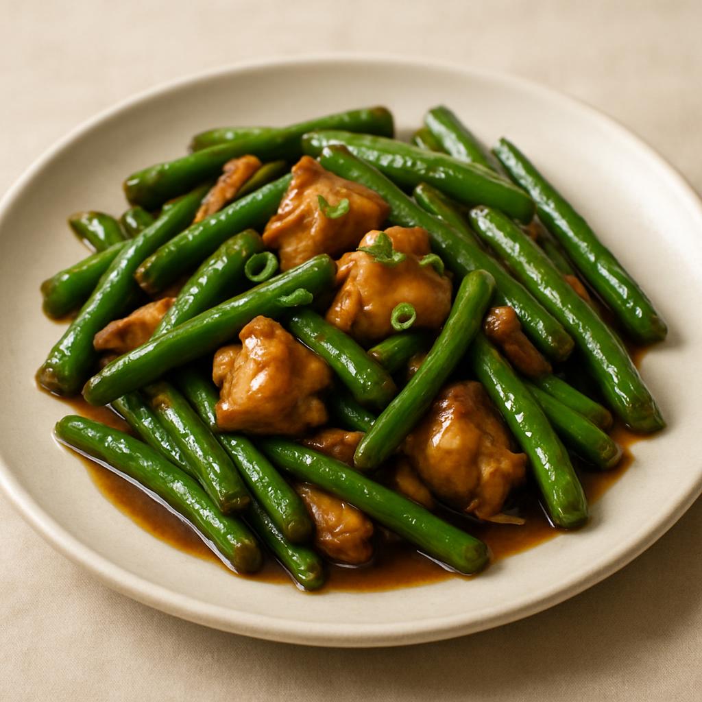 Chicken w. String Beans — Chung Wah Restaurant Baltimore