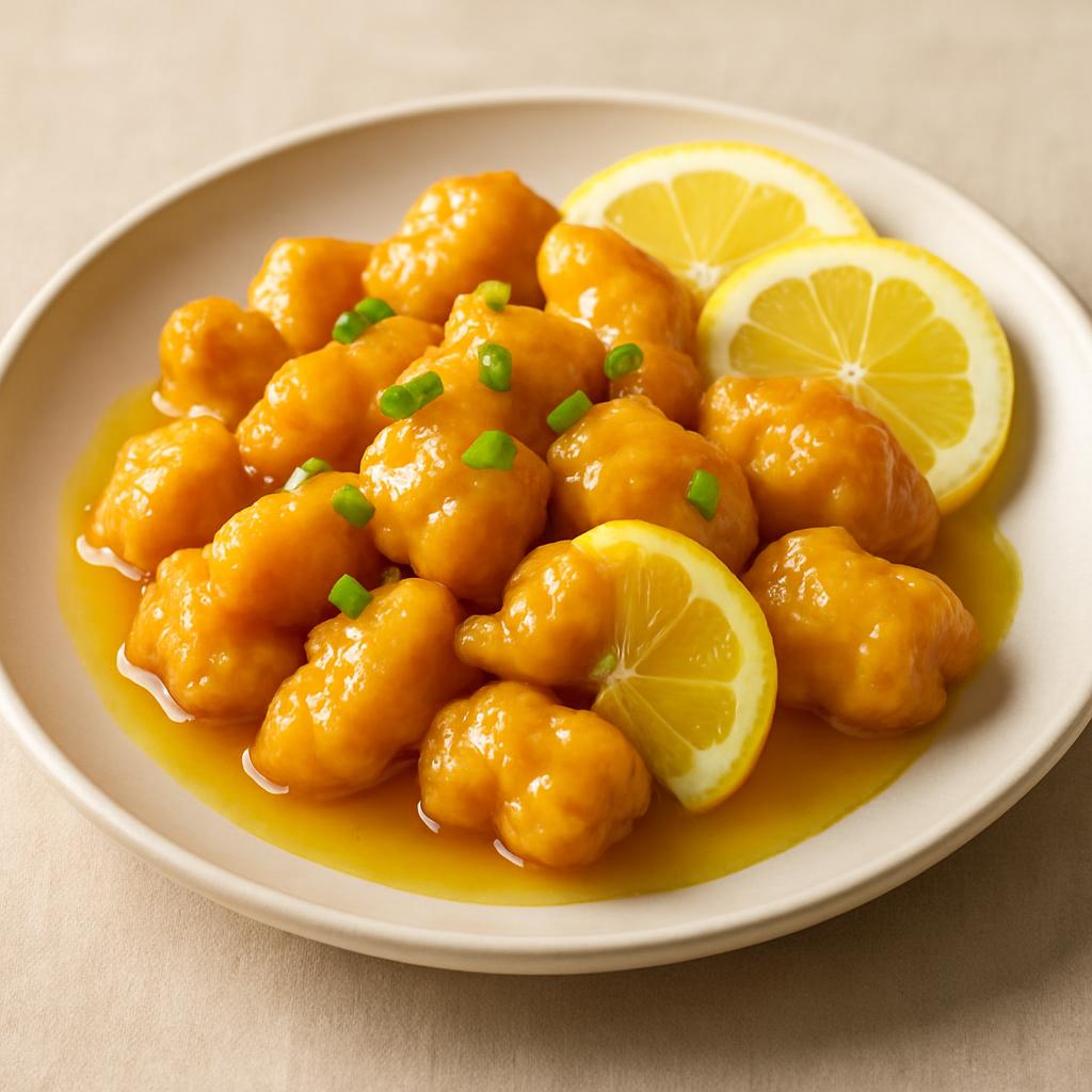 Lemon Chicken — Chung Wah Restaurant Baltimore