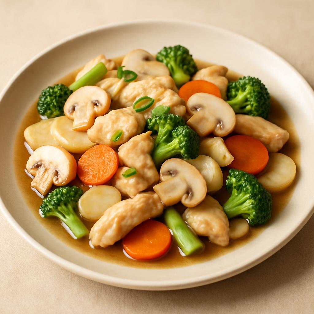 Moo Goo Gai Pan — Chung Wah Restaurant Baltimore