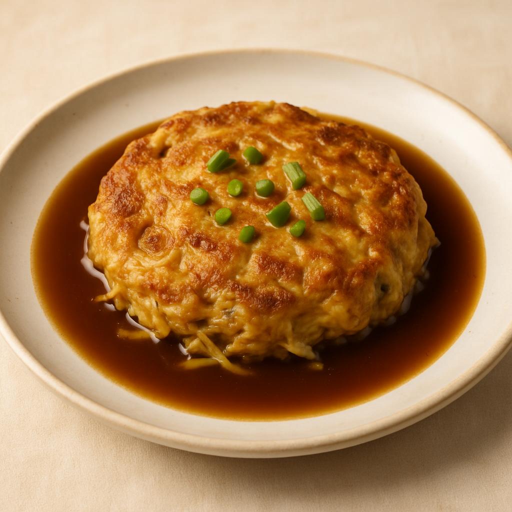 Plain Egg Foo Young — Chung Wah Restaurant Baltimore