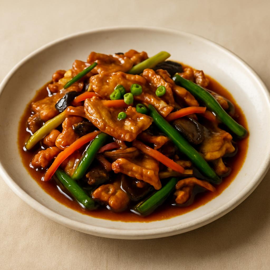 Pork w. Garlic Sauce whatshot — Chung Wah Restaurant Baltimore