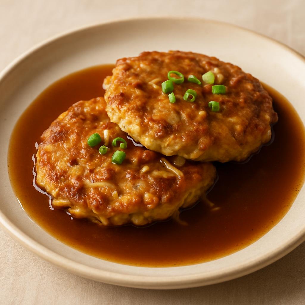 Roast Pork Egg Foo Young — Chung Wah Restaurant Baltimore