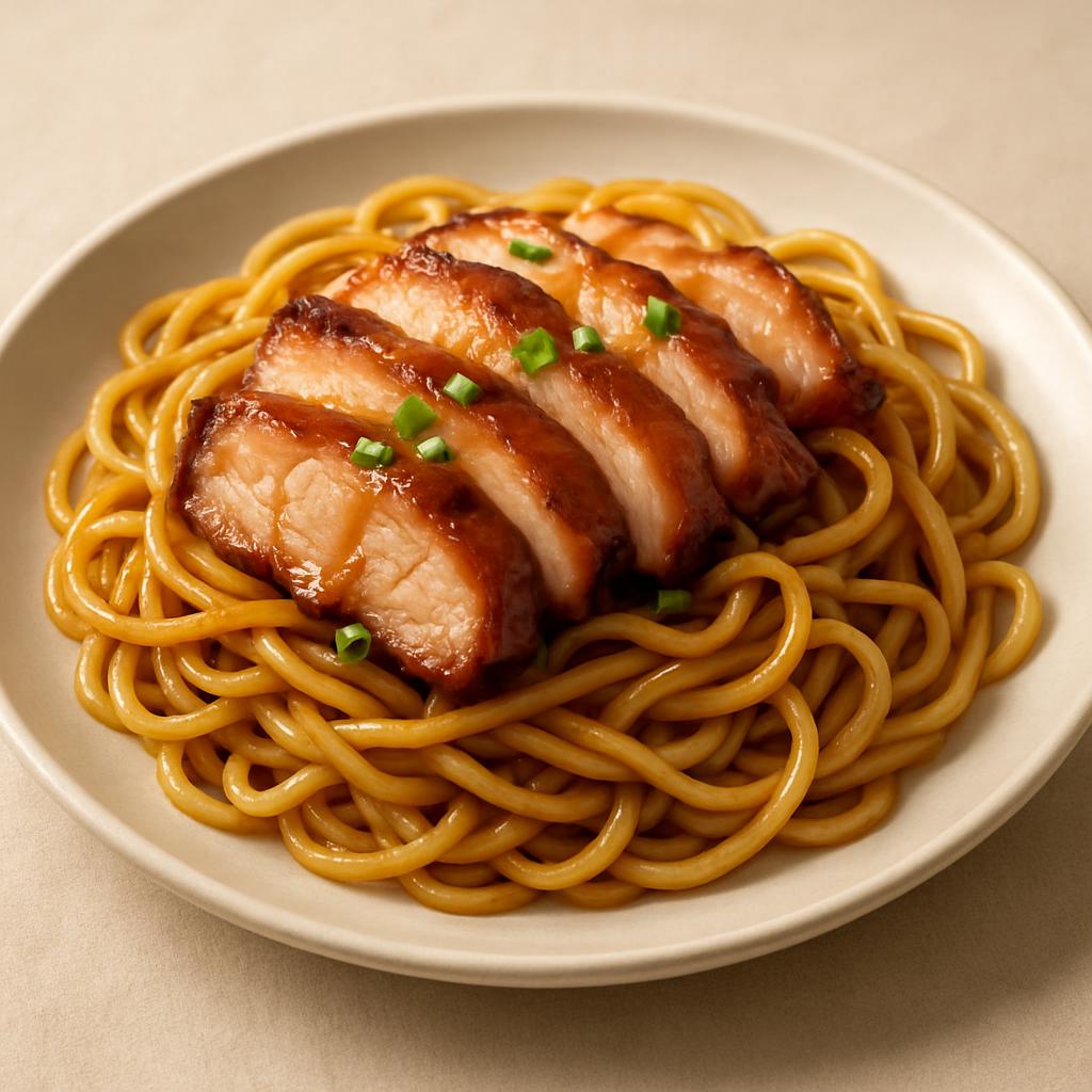 Roast Pork Yat Gat Mein — Chung Wah Restaurant Baltimore