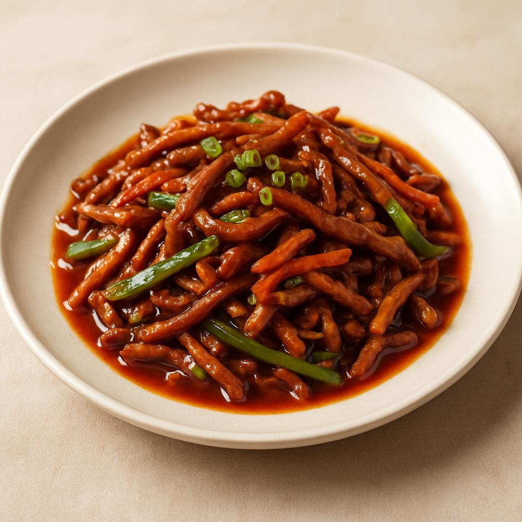 Shredded Beef w. Hot Sauce whatshot — Chung Wah Restaurant Baltimore