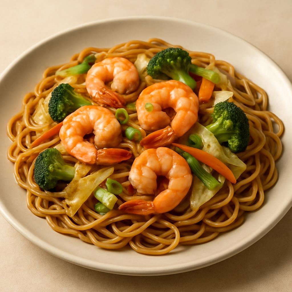 Shrimp Chow Mein — Chung Wah Restaurant Baltimore