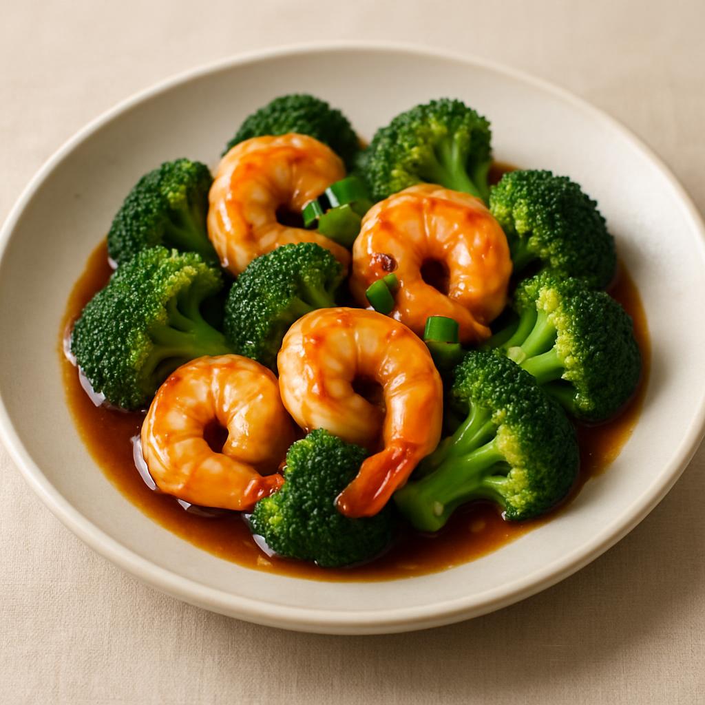 Shrimp w. Broccoli — Chung Wah Restaurant Baltimore