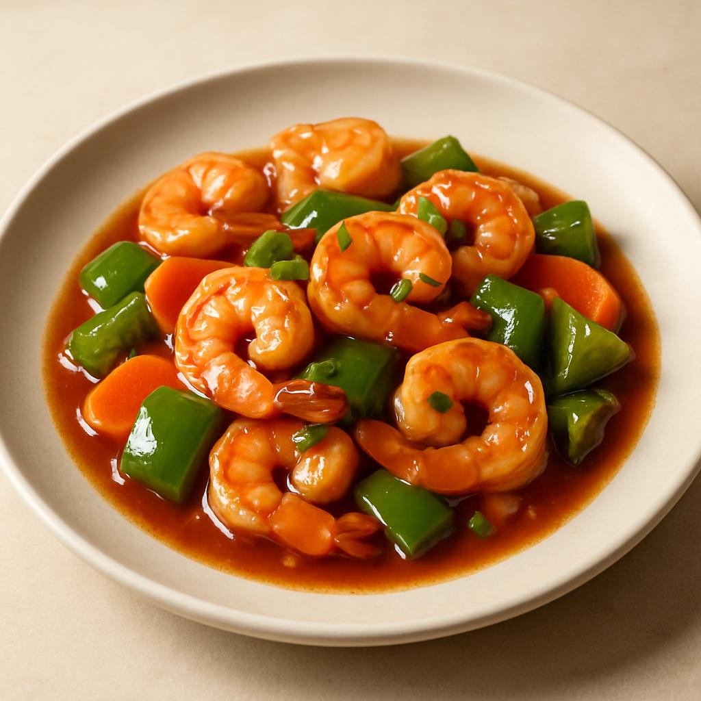 Shrimp w. Garlic Sauce whatshot — Chung Wah Restaurant Baltimore