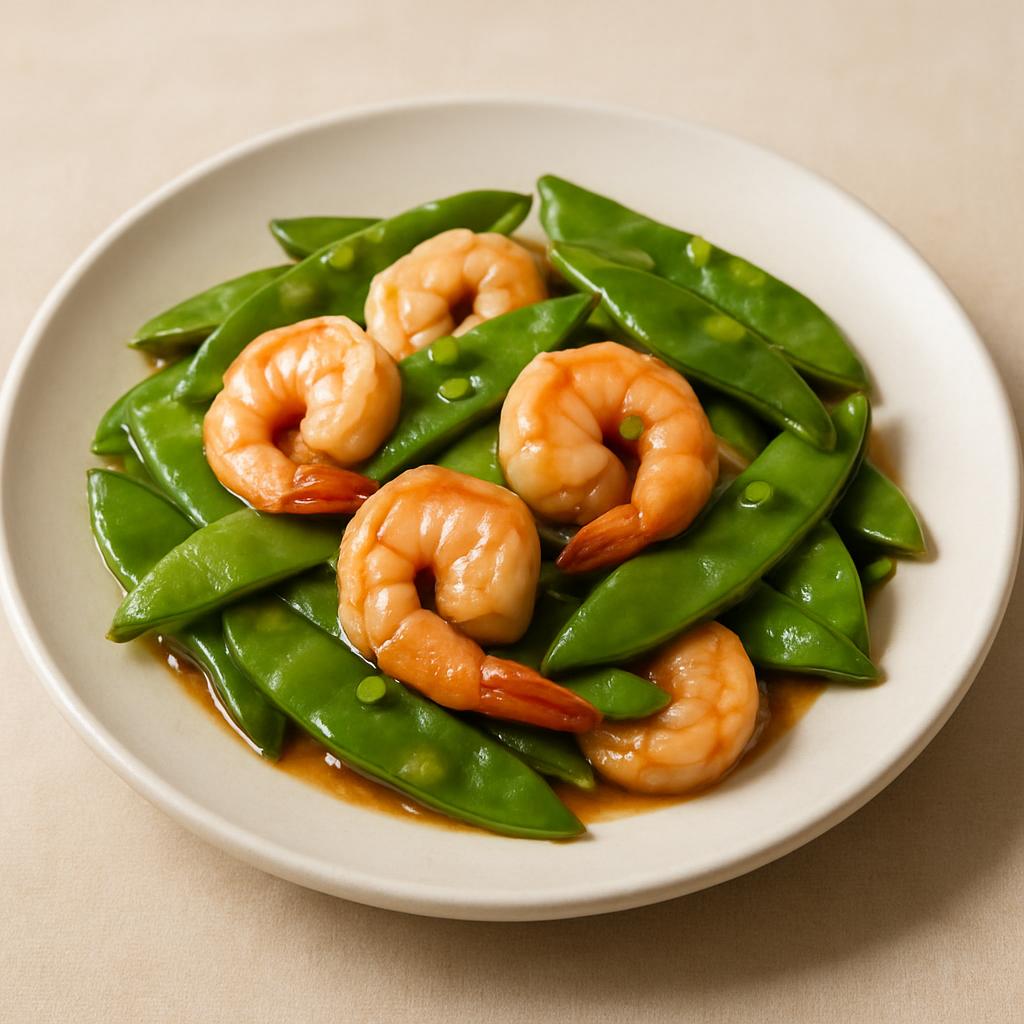 Shrimp w. Snow Peas — Chung Wah Restaurant Baltimore