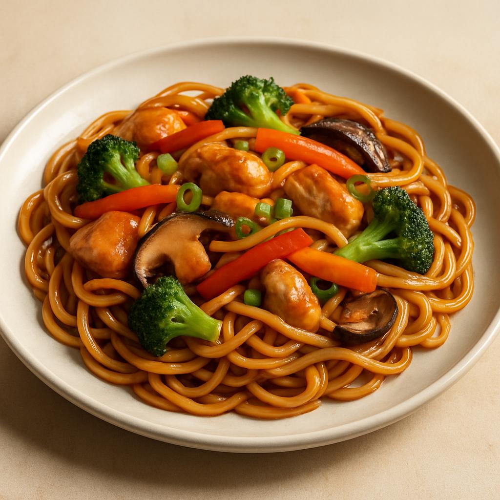Szechuan Lo Mein whatshot — Chung Wah Restaurant Baltimore